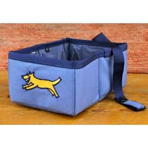  LIFE IS GOOD GO PORTABLE DOG BOWL   O/S   BLUE