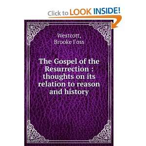   on its relation to reason and history Brooke Foss Westcott Books