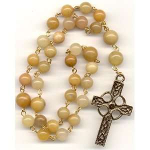  Anglican Rosary   Golden Jade, Celtic Cross Everything 