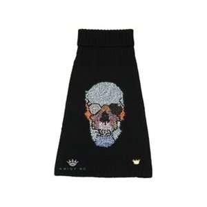 Kwigy Bo Crystal Skull Sweater   Black 