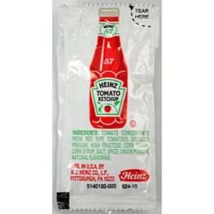  New   Heinz® Ketchup (packet)   9 gm 1000 case by Heinz 