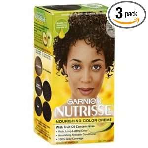 Garnier Nutrisse Dark Brown Nourishing Permanent Hair Color Creme # 40 