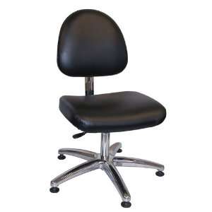   Chair, Deluxe Vinyl, 24 to 34 height, ISO Class 7, aluminum base