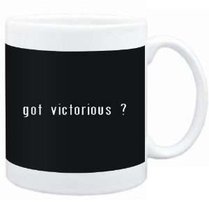  Mug Black  Got victorious ?  Adjetives Sports 