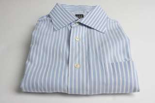 Ike Behar French Cuff 16   33 Striped mens Dress Shirt NR  