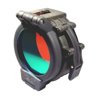 RED FILTER FOR ALL FLASHLIGHTS WITH 1.25 DIAMETER BEZELS _SUREFIRE 