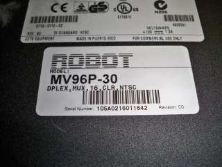 Robot MV96p 30 Multivision PRO Multiplexer Color Duplex  