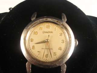 VINTAGE BULOVA 17J AUTOMATIC CALIBER 11 ALAC RUNNING  