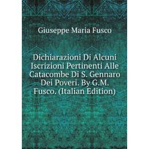   Poveri. By G.M. Fusco. (Italian Edition) Giuseppe Maria Fusco Books