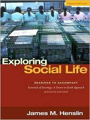   Sociology, (0205530532), James M. Henslin, Textbooks   