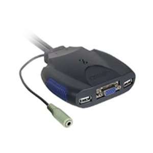  Cables To Go 2 Port Vga/Usb Micro Kvm With No Software 