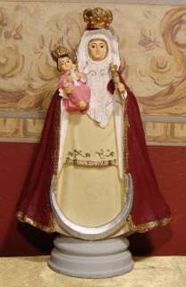Virgin Virgen de la Candelaria Maria Statue Imagen  