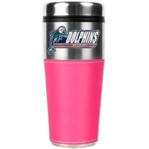  Miami Dolphins 16oz Stainless Steel Travel Tumbler with 