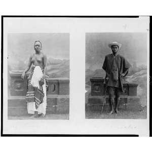  Vey princess, mamma Vey prince, Sabro, Vai,Liberia 1895 