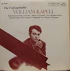 WILLIAM KAPELL the unforgettable LP mint   LM 2588 Viny