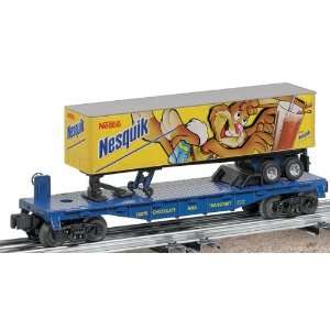  Lionel Nestle® Nesquik® Flatcar with Trailer 6 26070 
