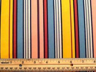   That Could Coordinating Stripe Fabric BTY Vintage Look VIP  