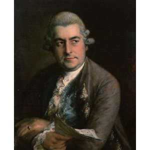   name Johann Christian Bach, By Gainsborough Thomas