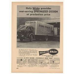   Fruit White 3000 Specialized Design Truck Print Ad