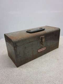 Vintage Craftsman Tool Box w/Tray 17x7.5x7deep  