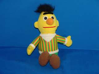 Vintage Sesame Street TYCO Plush Ernie Bert Roommate Doll Stuffed 