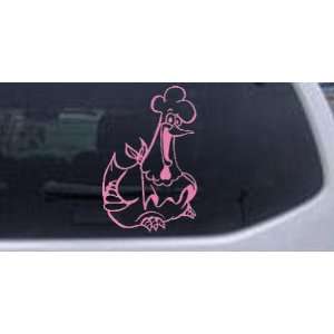 Chicken Catering Business Car Window Wall Laptop Decal Sticker    Pink 
