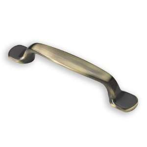  96mm CTC Fine Brushed Antique Brass Pull