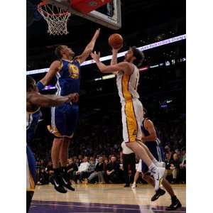  Golden State Warriors v Los Angeles Lakers Pau Gasol and 