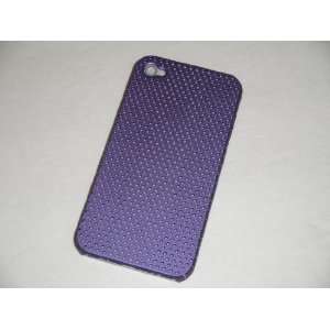 Premium Quality flexible Plastic Snap On Purple Net Pattern Case 