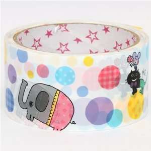  big cute Deco Tape elephant dots cat bunny Toys & Games