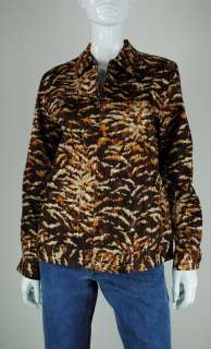 W0399 VT01 NEW ALFRED DUNNER WOMENS BASIC JACKET BROWN JACKET 8  