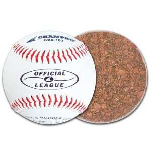  Adult Baseballs   Official League   Cork/Rubber Core 