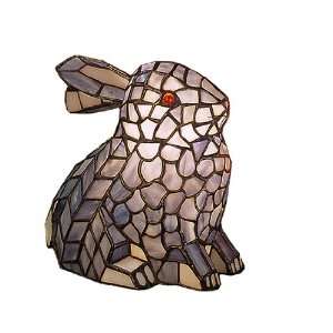  Tiffany Rabbit Accent Lamp