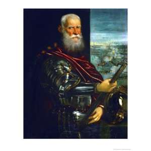  Doge Sebastiano Venier, with the Sea Battle of Lepanto 