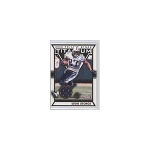   Titanium Post Season #124   Eddie George JSY/435 Sports Collectibles