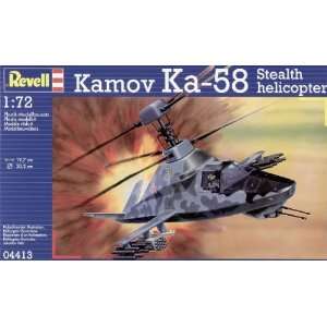  Kamov Ka 58 Stealth Helicopter 1/72 Revell Germany Toys 