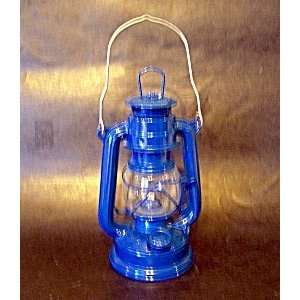  Blue Metal Kerosene Lantern Handled