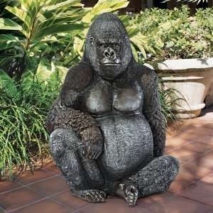  Xoticbrands 45 Large Gorilla Ape Home Garden Statue 