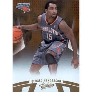    2010 11 Absolute Memorabilia #79 Gerald Henderson 