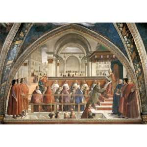  Hand Made Oil Reproduction   Domenico Ghirlandaio   32 x 