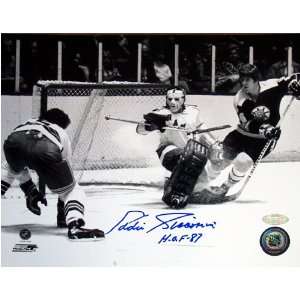  Eddie Giacomin New York Rangers   Save vs. Bruins 