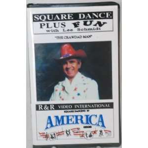   Series VHS Square Dance Plus Fun with Lee Schmidt The Crawdad Man