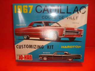 JoHan 1967 Cadillac Coupe DeVille Unb. Model Car Kit  