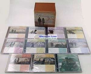 Time Life Romancing The 70s 18 CD Box Set NEW  