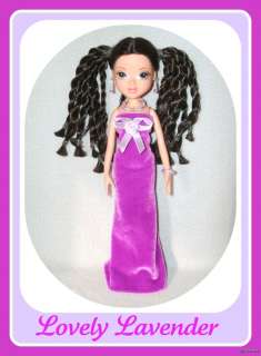 HANDMADE CLOTHES GOWN & JEWELRY for MOXIE DOLL d4e  