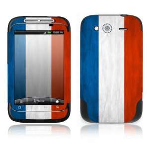    HTC WildFire S Decal Skin Sticker  Flag of France 