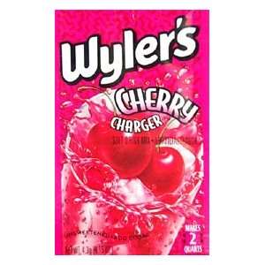 Wylers Cherry Charger Drink Mix 1 envelope   96 Unit Pack  
