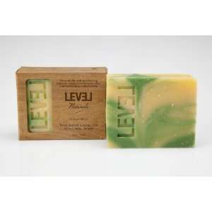 Level Naturals Lemon Sage 100% Pure Vegan Gluten Free Natural Soap 6 