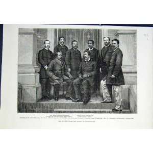  Envoys Queen Madagascar Envoy Portrait Print 1883