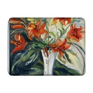 Lilies (oil on canvas) by Gloria Wallington   iPad Cover 